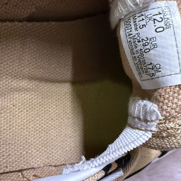 NWOT Kids Cheetah Print Vans Toddler Size 12 - Picture 5 of 5